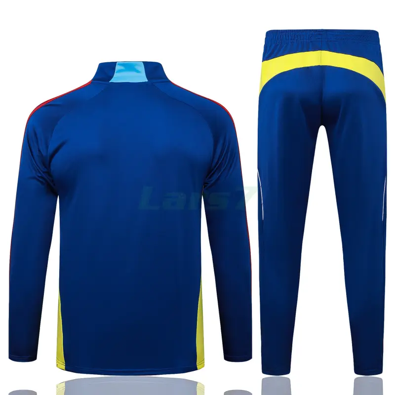 Sudadera De Entrenamiento Arsenal 2025/2026 Kit Azul Real/Amarillo