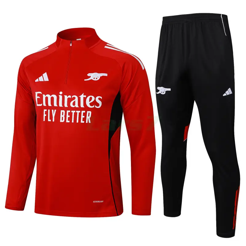 Sudadera De Entrenamiento Arsenal 2025/2026 Kit Rojo