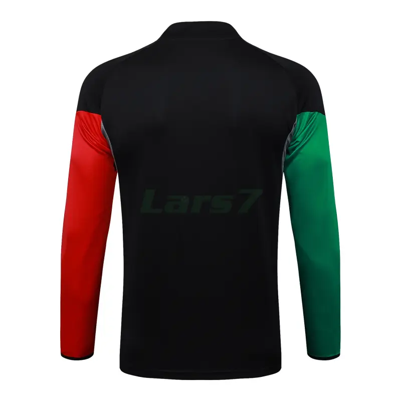 Sudadera De Entrenamiento Arsenal 2025/2026 Negro/Rojo/Verde