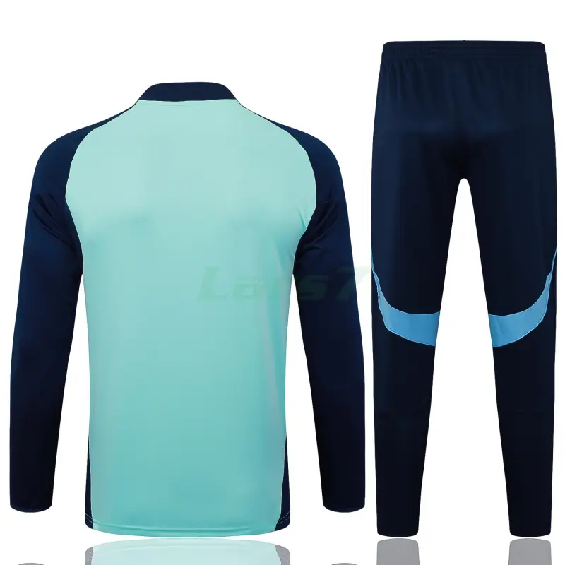 Sudadera De Entrenamiento Arsenal 2025/2026 Kit Verde Claro/Azul Marino