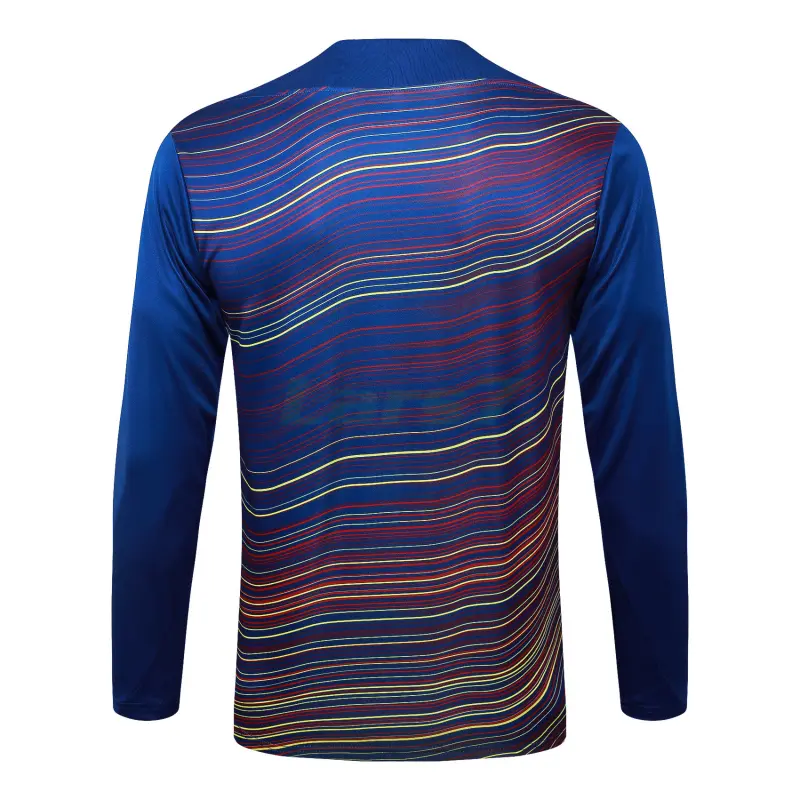 Sudadera De Entrenamiento Barcelona 2025/2026 Azul con Estampado