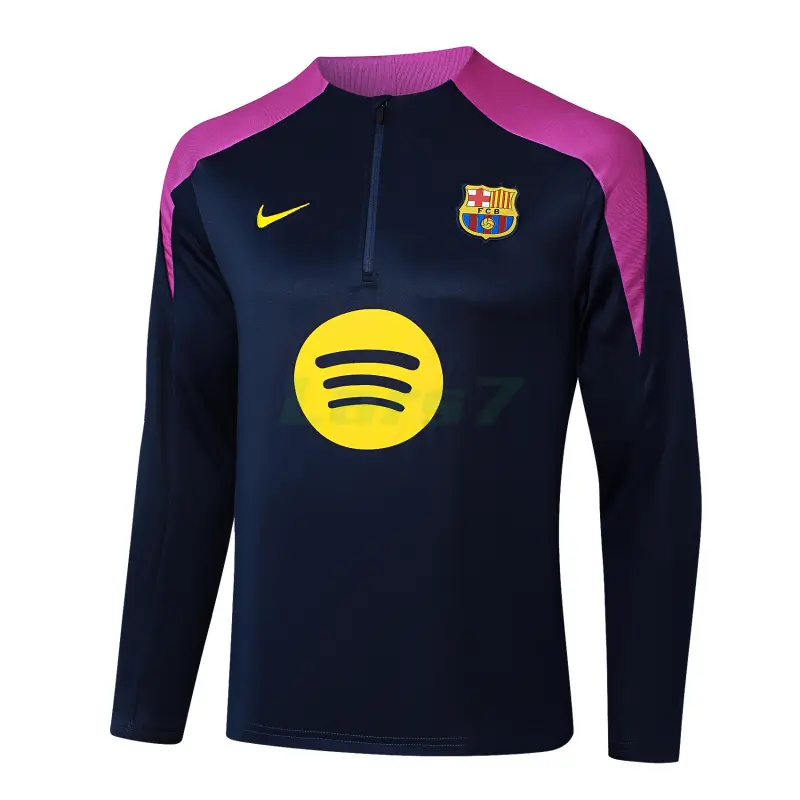 Sudadera De Entrenamiento Barcelona 2025/2026 Azul Marino/Morado