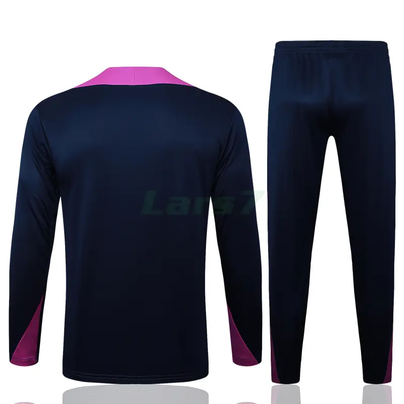 Sudadera De Entrenamiento Barcelona 2025/2026 Kit Azul Marino/Morado