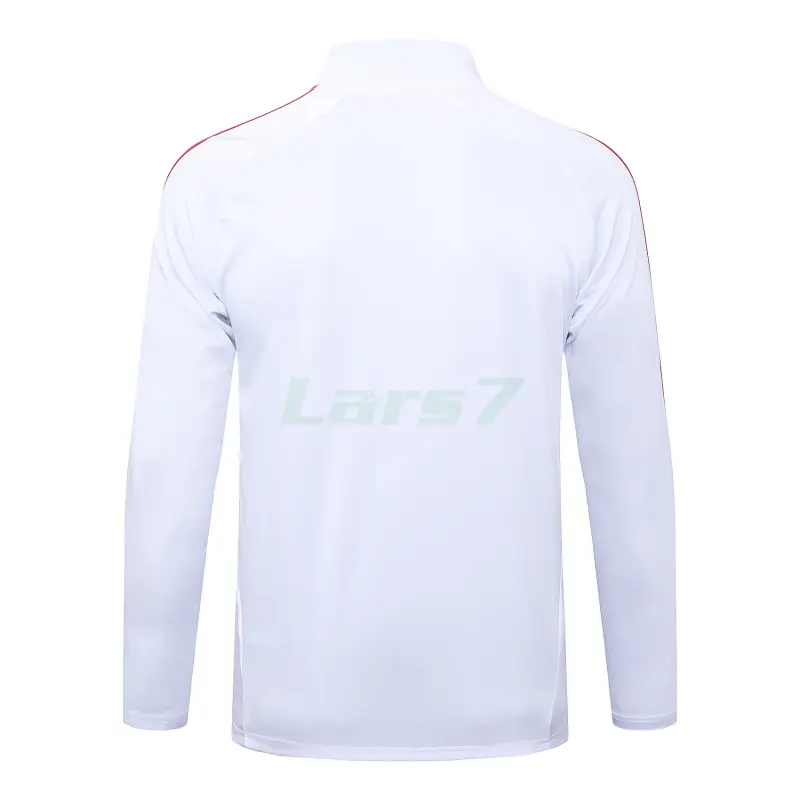 Sudadera De Entrenamiento Bayern Múnich 2025/2026 Blanco/Azul/Rojo
