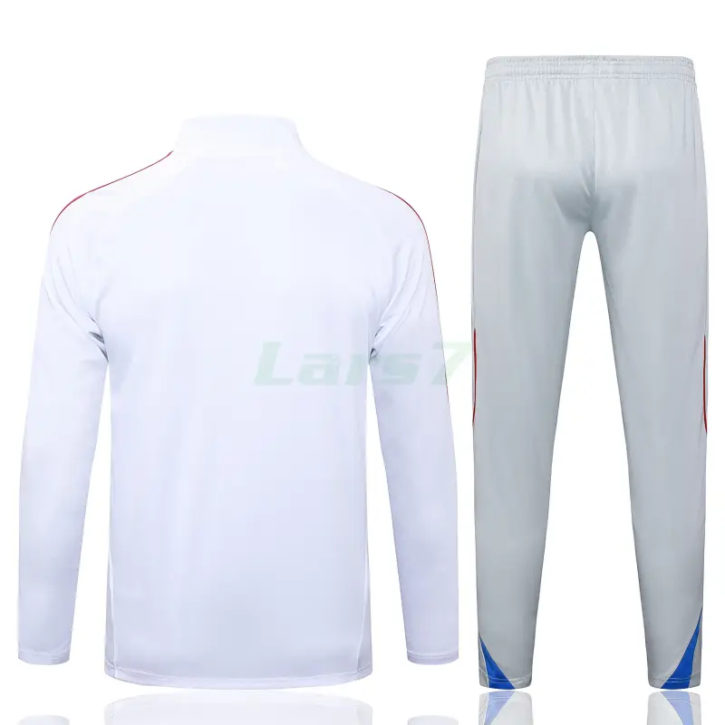Sudadera De Entrenamiento Bayern Múnich 2025/2026 Blanco/Azul/Rojo