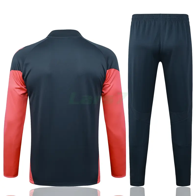 Sudadera De Entrenamiento Bayern Múnich 2025/2026 Gris Oscuro/Naranja
