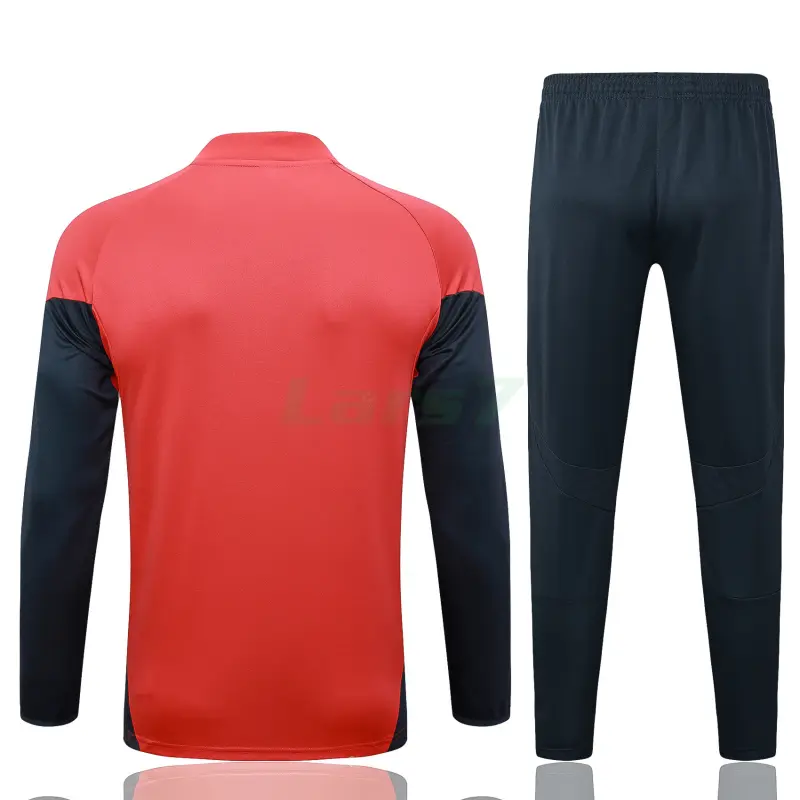 Sudadera De Entrenamiento Bayern Múnich 2025/2026 Naranja/Azul Marino