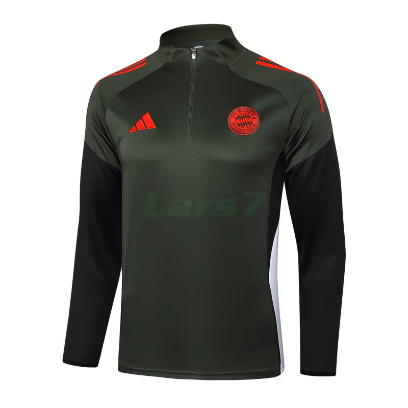 Sudadera De Entrenamiento Bayern Múnich 2025/2026 Verde Oscuro