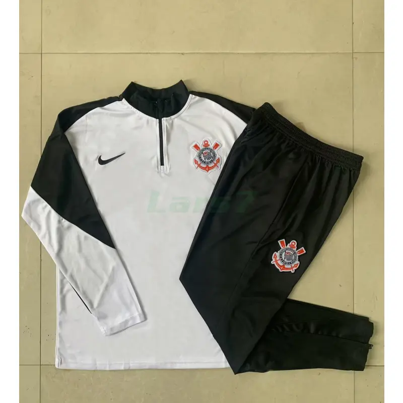 Sudadera De Entrenamiento Corinthians 2025/2026 Kit Blanco