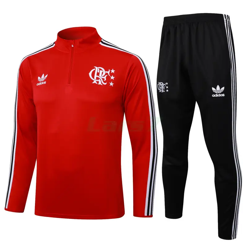 Sudadera De Entrenamiento Flamengo 2025/2026 Kit Rojo
