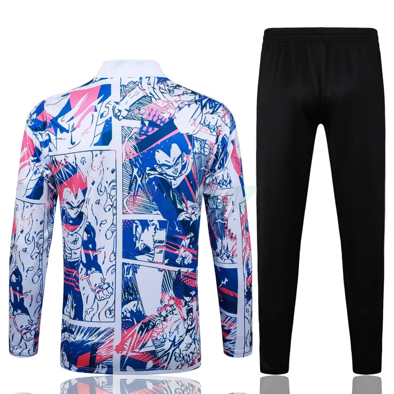 Sudadera De Entrenamiento Japón 2025 Blanco con Estampado de Dibujos Animados