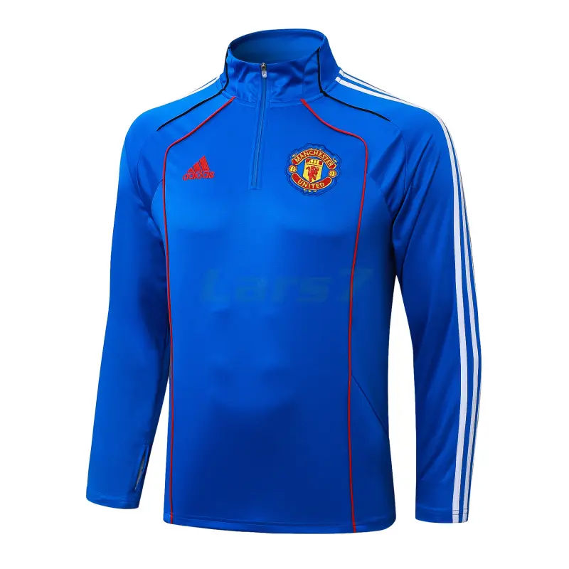 Sudadera De Entrenamiento Manchester United 2025/2026 Azul Real