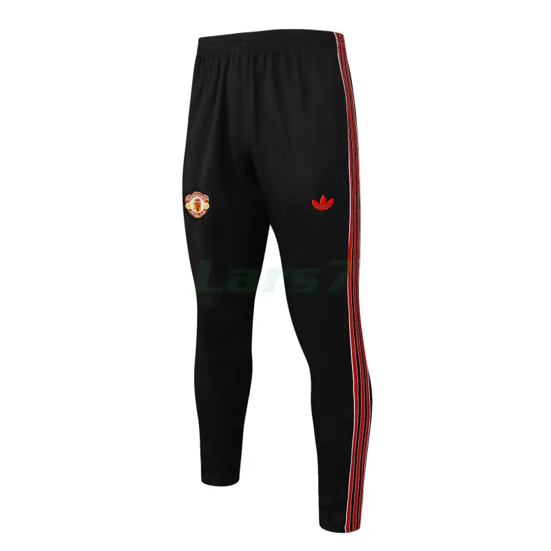 Sudadera De Entrenamiento Manchester United 2025/2026 Retro Negro/Rojo