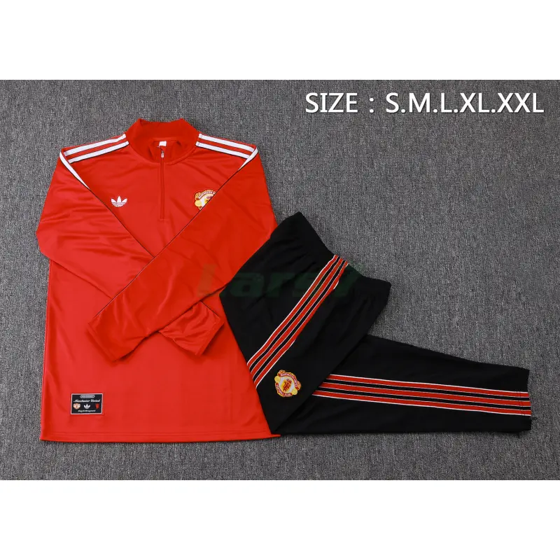 Sudadera De Entrenamiento Manchester United 2025/2026 Retro Rojo