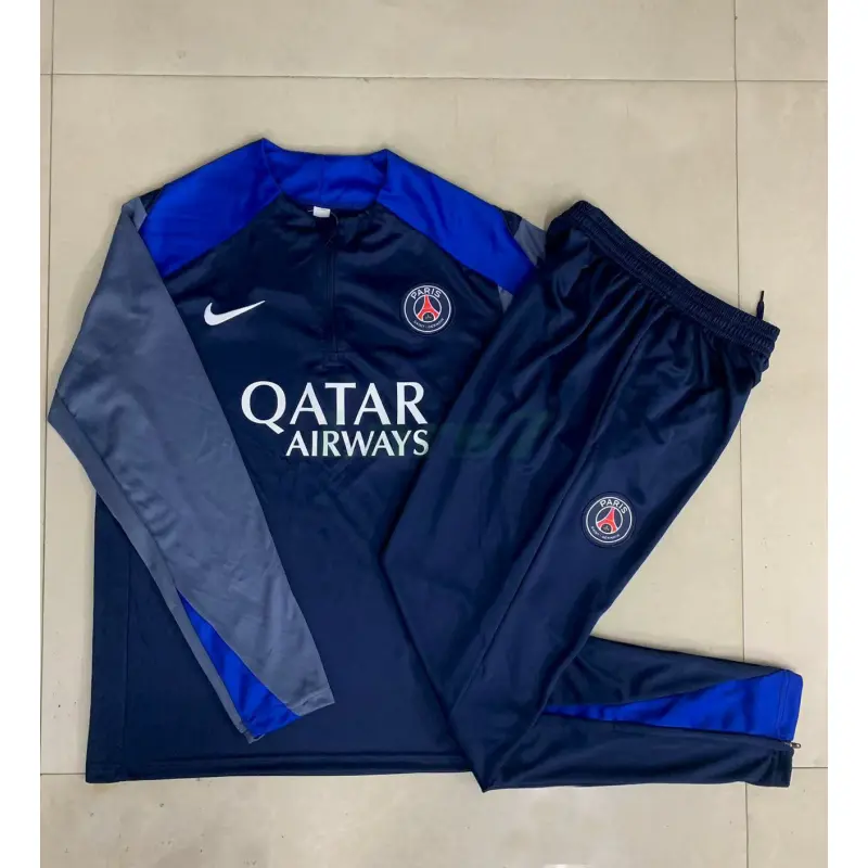 Sudadera De Entrenamiento PSG 2025/2026 Azul Oscuro