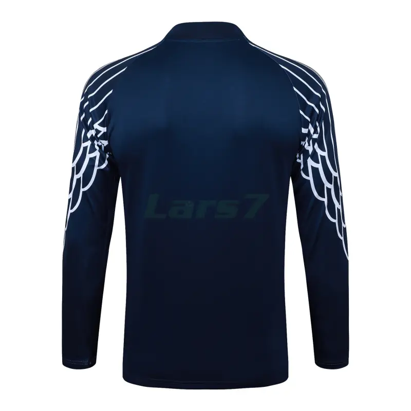 Sudadera De Entrenamiento PSG 2025/2026 Azul Oscuro con Estampado