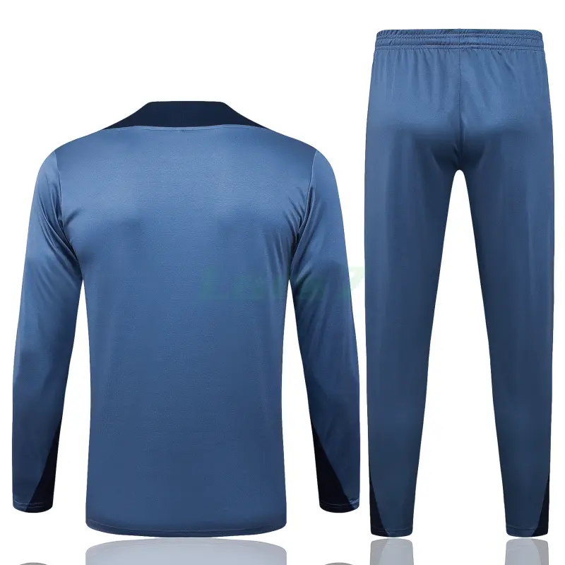Sudadera De Entrenamiento PSG 2025/2026 Kit Gris/Azul Oscuro