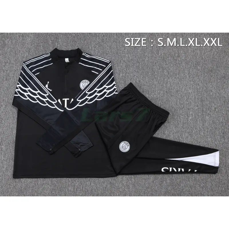 Sudadera De Entrenamiento PSG 2025/2026 Negro con Estampado