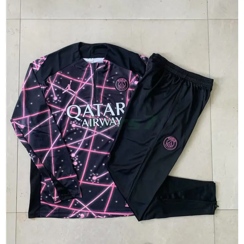 Sudadera De Entrenamiento PSG 2025/2026 Negro con Estampado de Cielo Estrellado