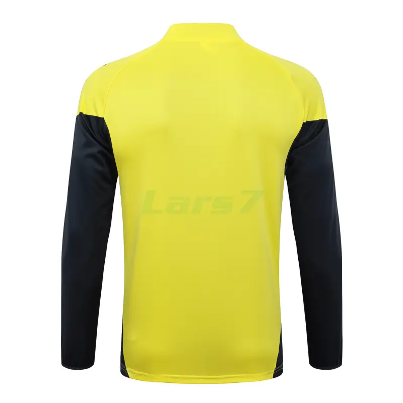 Sudadera De Entrenamiento Real Madrid 2025/2026 Amarillo/Negro
