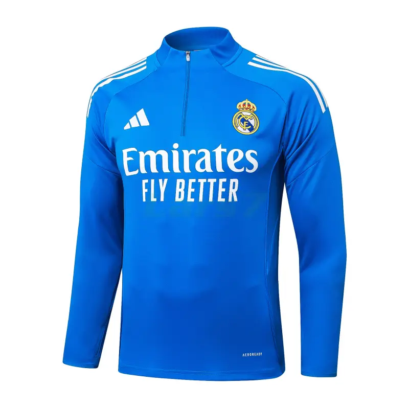 Sudadera De Entrenamiento Real Madrid 2025/2026 Azul