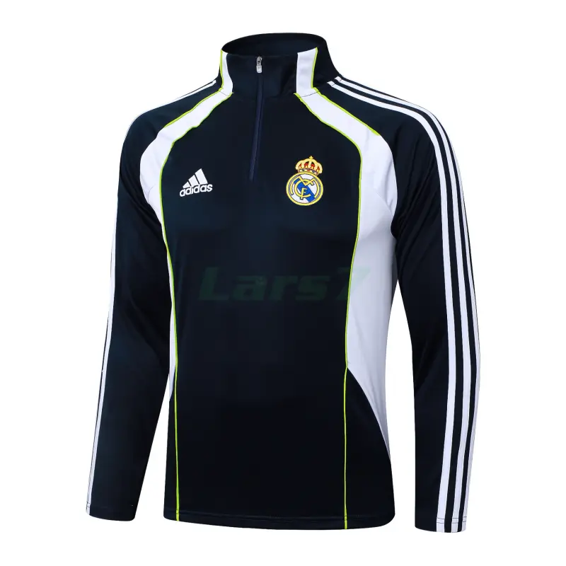 Sudadera De Entrenamiento Real Madrid 2025/2026 Azul Marino/Blanco