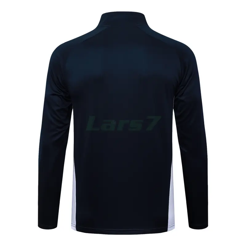 Sudadera De Entrenamiento Real Madrid 2025/2026 Azul Marino/Blanco