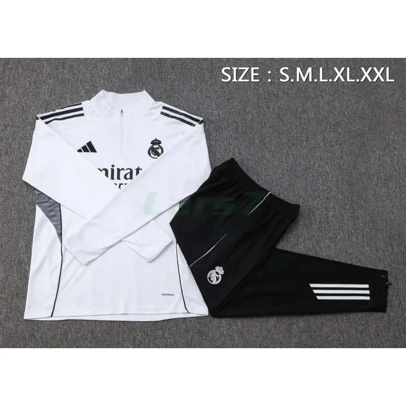 Sudadera De Entrenamiento Real Madrid 2025/2026 Blanco