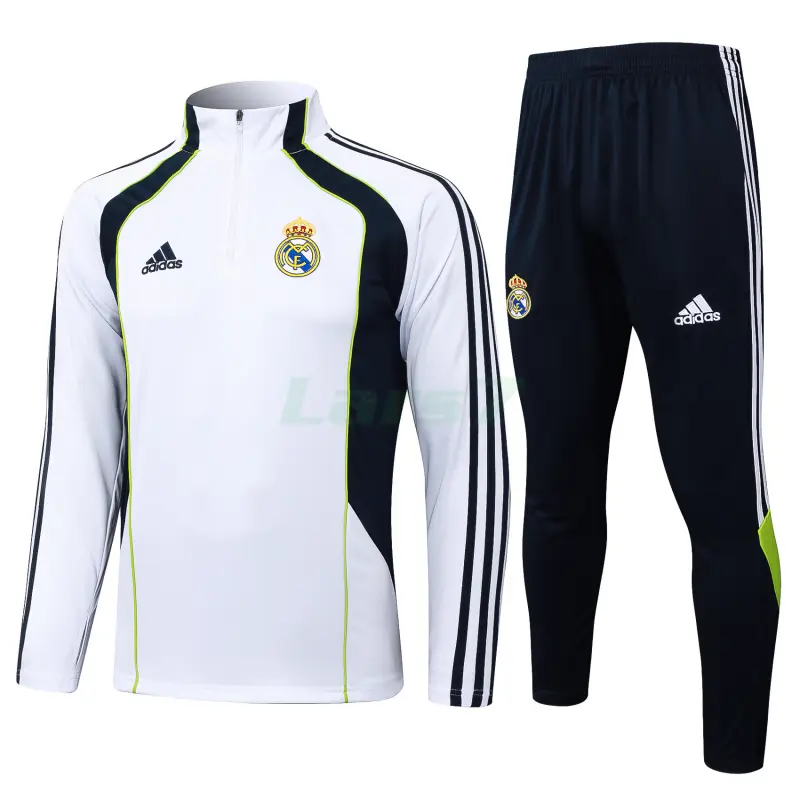 Sudadera De Entrenamiento Real Madrid 2025/2026 Blanco/Azul Marino