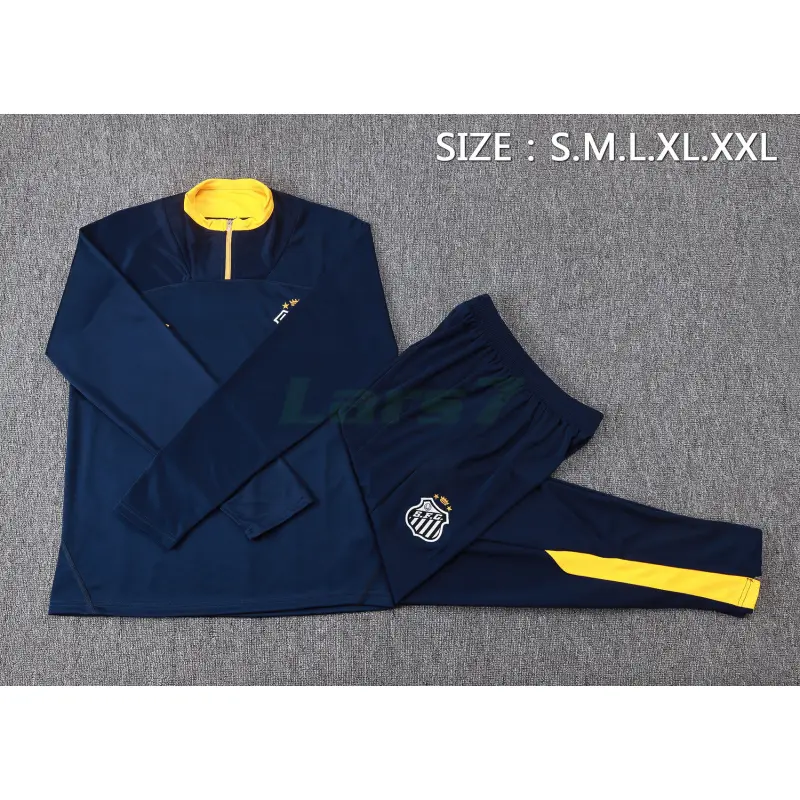 Sudadera De Entrenamiento Santos FC 2025/2026 Kit Azul Marino