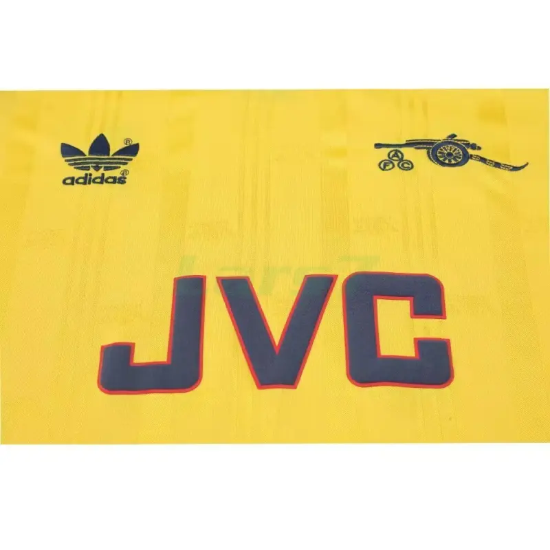 Camiseta Arsenal 2ª Equipación Retro 1989/91 ML Amarillo
