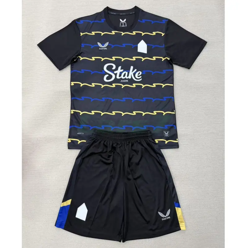 Camiseta Everton FC 3ª Equipación 2025/2026 Negro