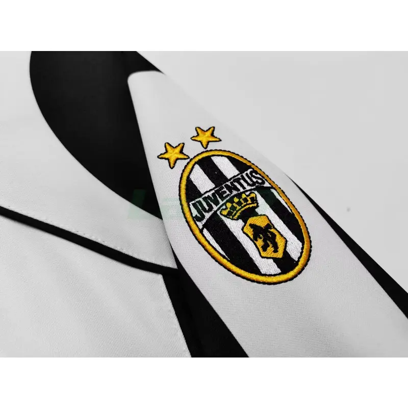 Camiseta Juventus 1ª Equipación Retro 1997/98 ML Blanco/Negro