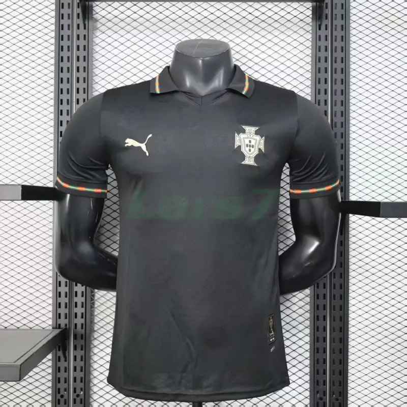 Camiseta Portugal 2026 Negro (EDICIÓN JUGADOR)