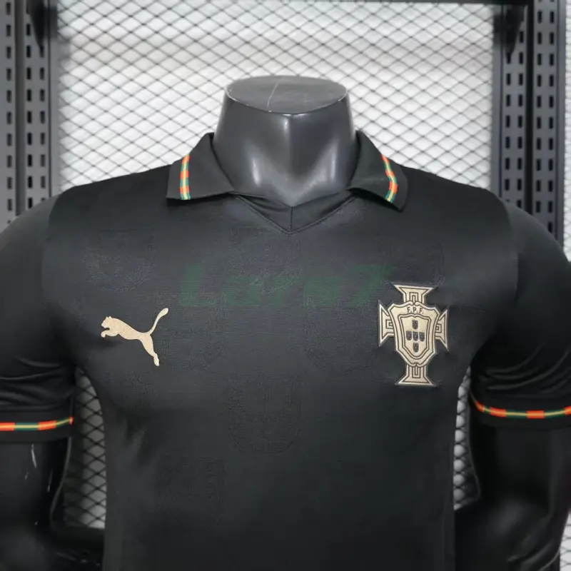 Camiseta Portugal 2026 Negro (EDICIÓN JUGADOR) Camiseta Portugal 2026 Negro (EDICIÓN JUGADOR)