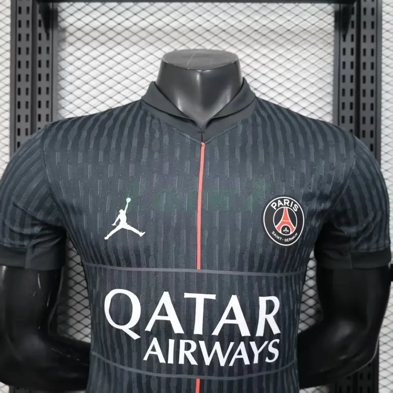 Camiseta PSG 4ª Equipación 2025/2026 Negro (EDICIÓN JUGADOR)