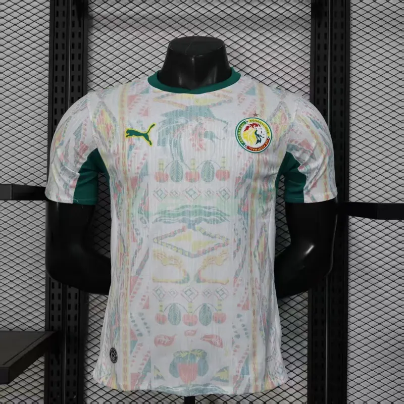 Camiseta Senegal 2026 Blanco (EDICIÓN JUGADOR) Camiseta Senegal 2026 Blanco (EDICIÓN JUGADOR)