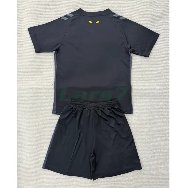 Camiseta Sunderland AFC 3ª Equipación 2025/2026 Negro Niño Kit