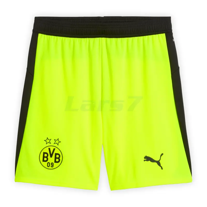 Pantalón Corto Borussia Dortmund 2ª Equipación 2025/2026 Amarillo Pantalón Corto Borussia Dortmund 2ª Equipación 2025/2026 Amarillo