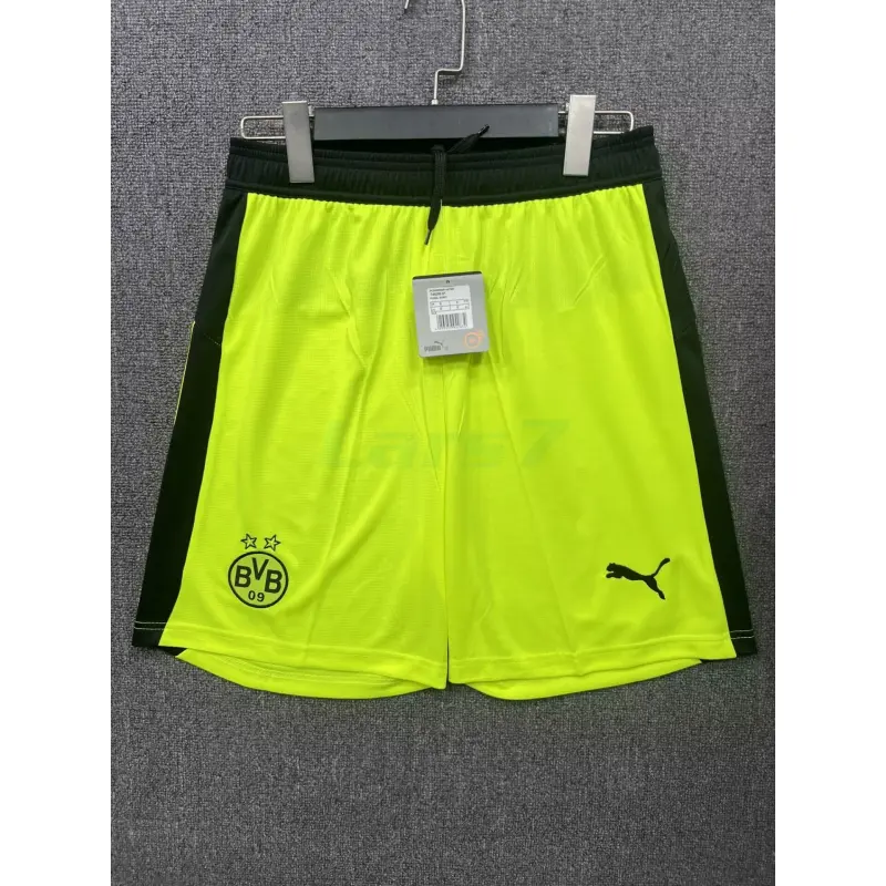Pantalón Corto Borussia Dortmund 2ª Equipación 2025/2026 Amarillo Pantalón Corto Borussia Dortmund 2ª Equipación 2025/2026 Amarillo