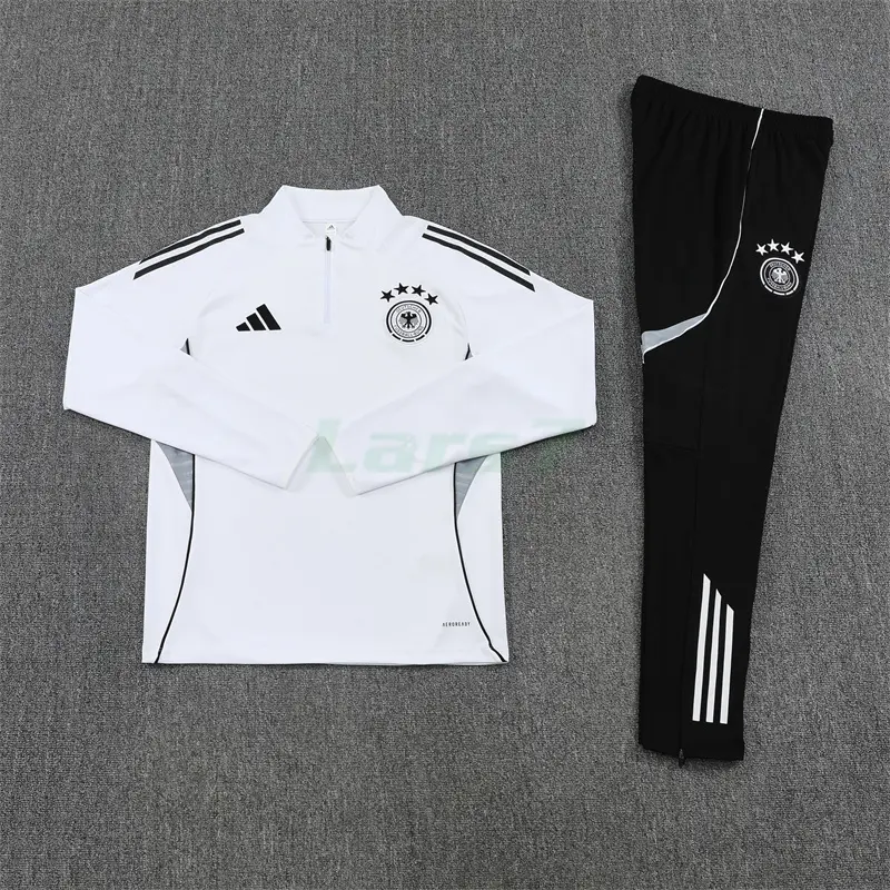 Sudadera De Entrenamiento Alemania 2025 Kit Blanco