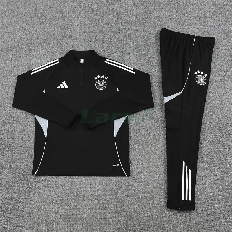 Sudadera De Entrenamiento Alemania 2025 Kit Negro