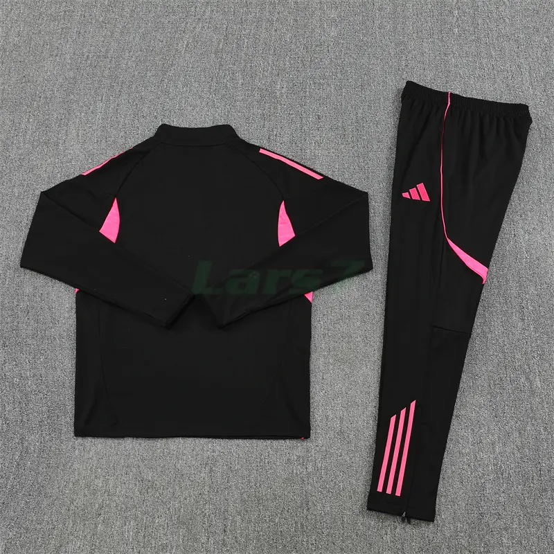 Sudadera De Entrenamiento Arsenal 2025/2026 Kit Negro/Rosa