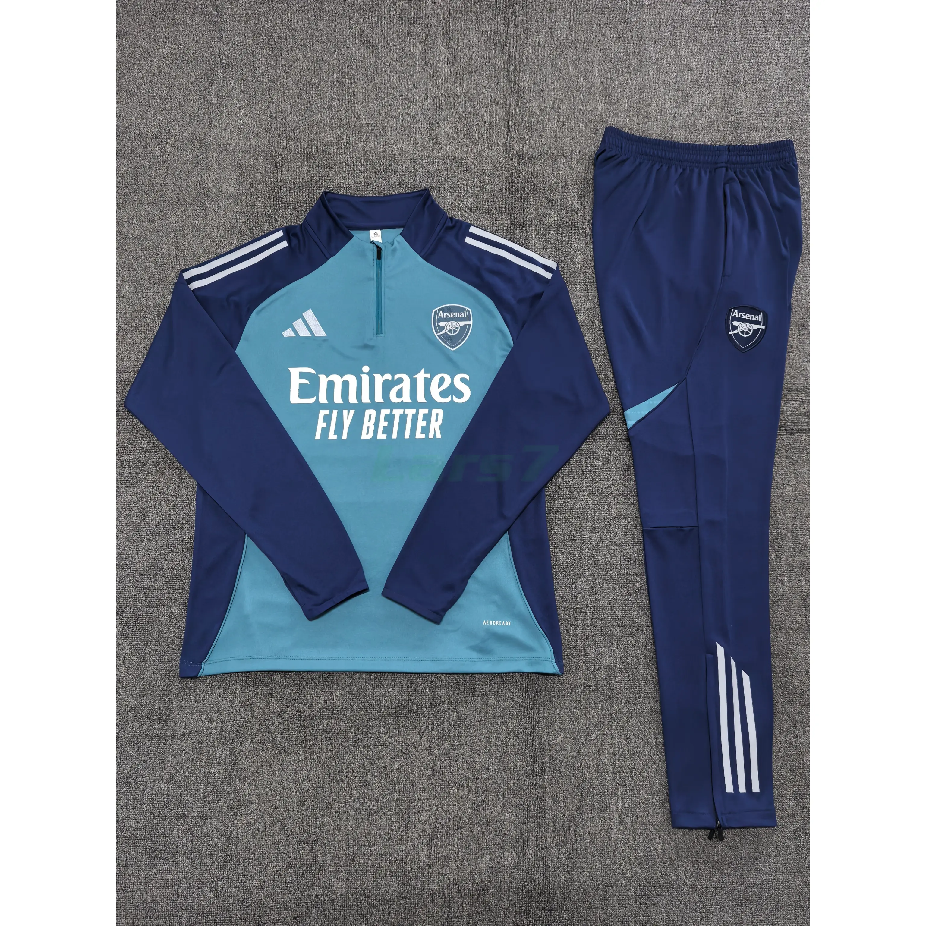 Sudadera De Entrenamiento Arsenal 2025/2026 Niño Kit Azul