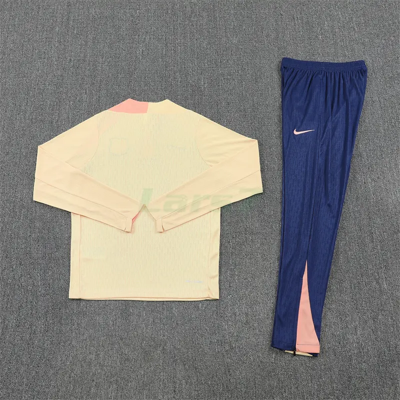 Sudadera De Entrenamiento Barcelona 2025/2026 Kit Amarillo Claro (EDICIÓN JUGADOR)