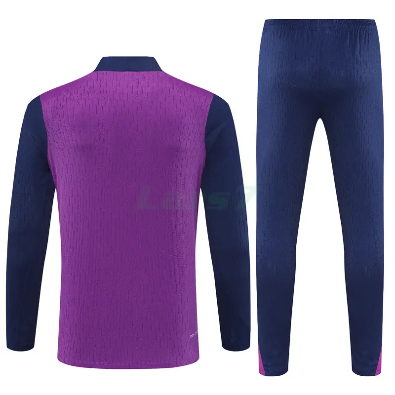 Sudadera De Entrenamiento Barcelona 2025/2026 Kit Morado/Azul Marino (EDICIÓN JUGADOR)