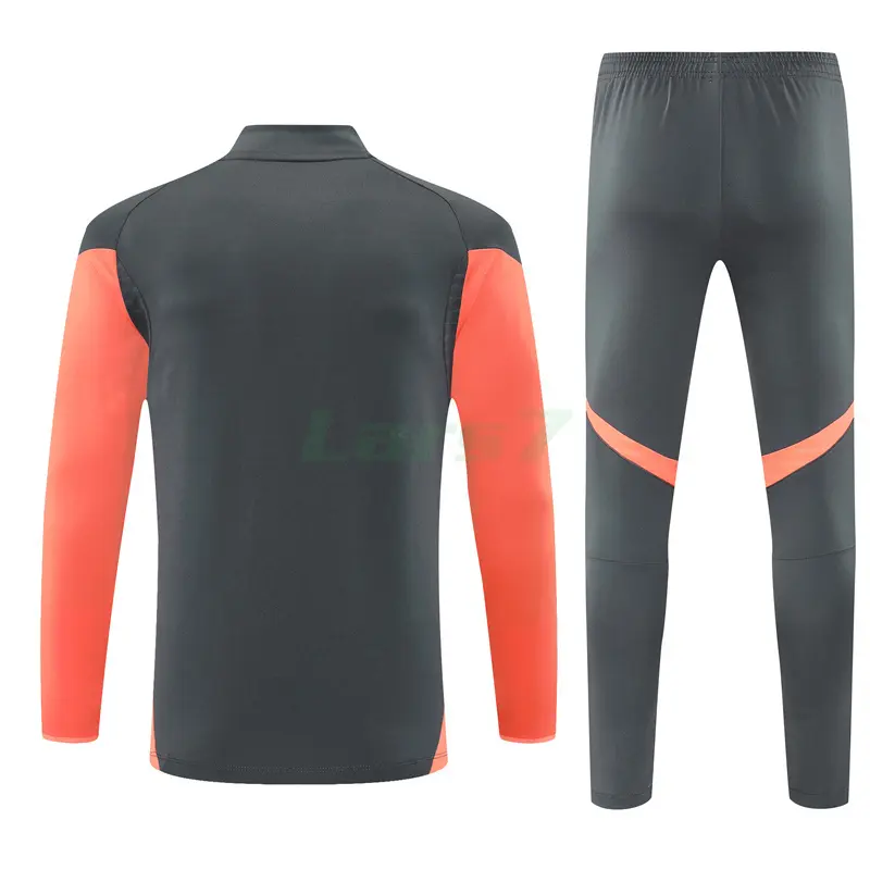 Sudadera De Entrenamiento Bayern Múnich 2025/2026 Kit Gris/Naranja