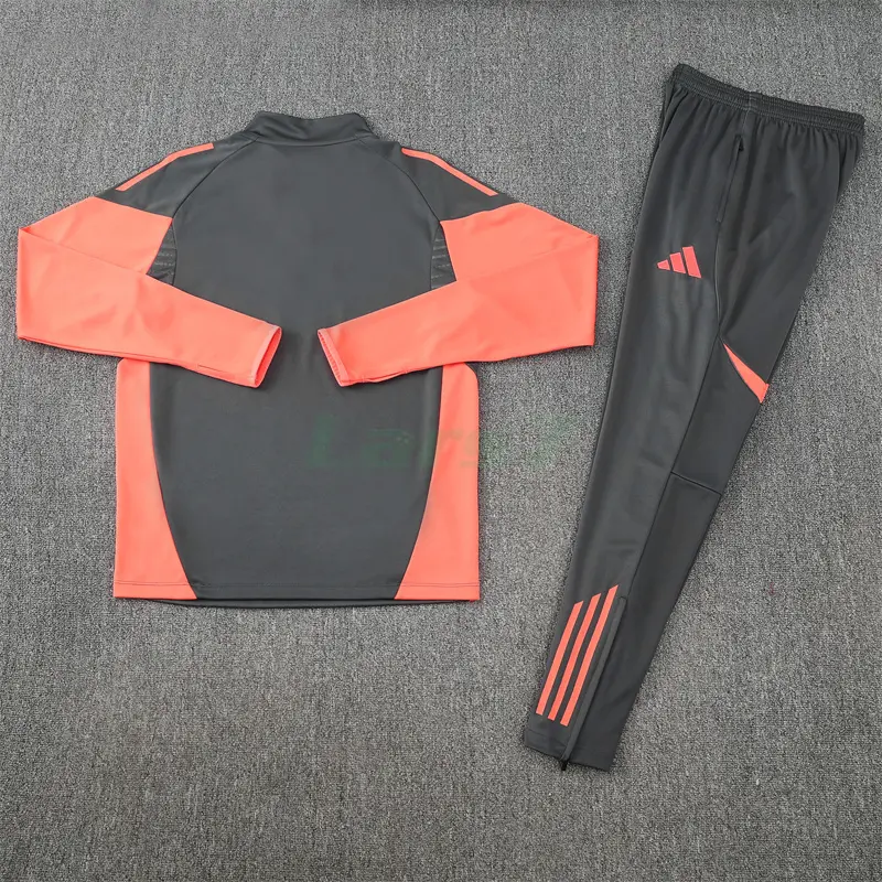 Sudadera De Entrenamiento Bayern Múnich 2025/2026 Kit Gris/Naranja