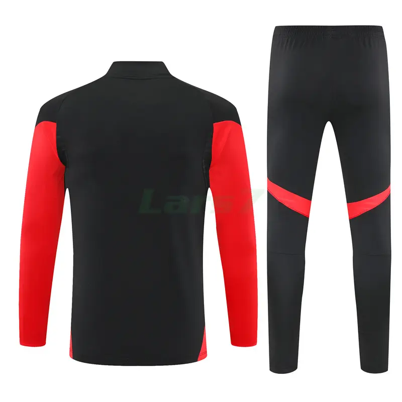 Sudadera De Entrenamiento Bayern Múnich 2025/2026 Kit Negro/Rojo