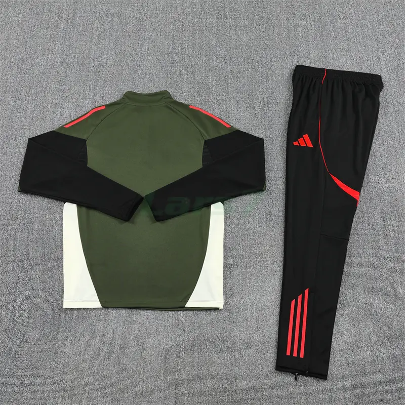 Sudadera De Entrenamiento Bayern Múnich 2025/2026 Kit Verde/Negro